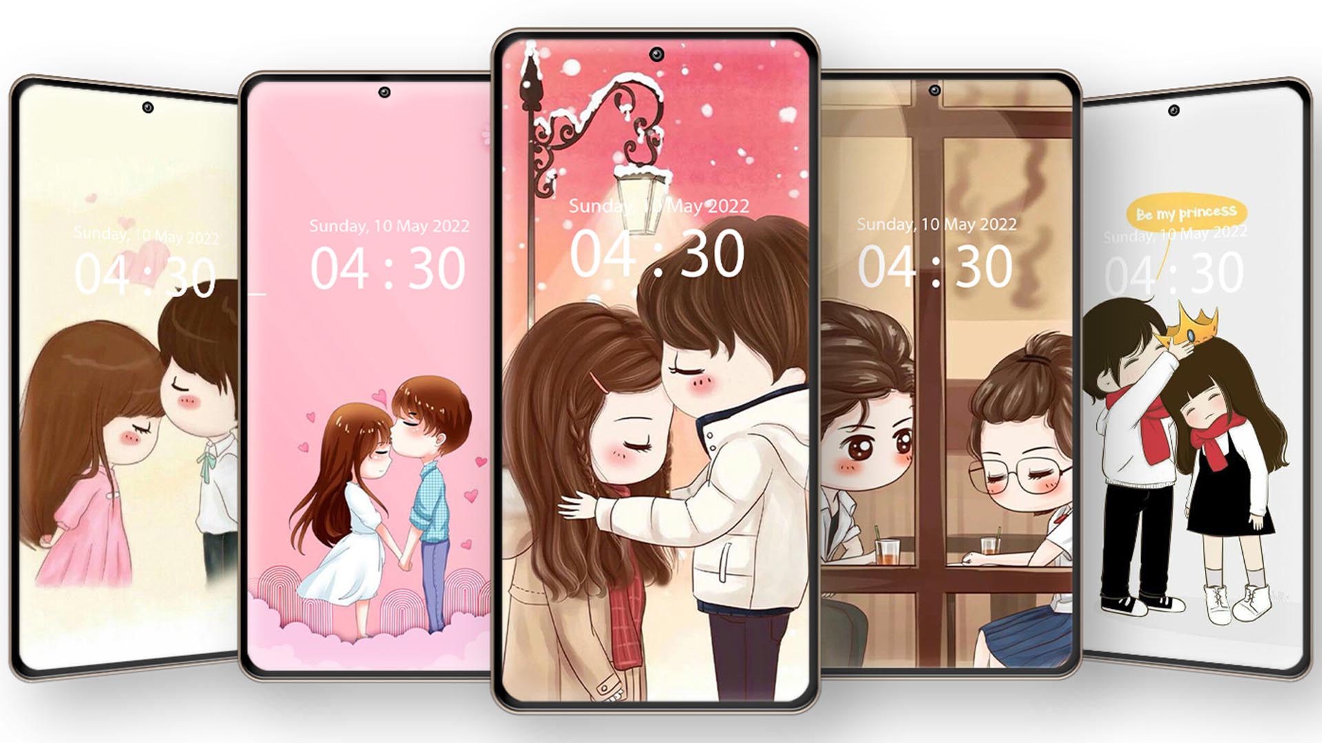 اسکرین شات 6 برنامه Cute Wallpapers For Girls