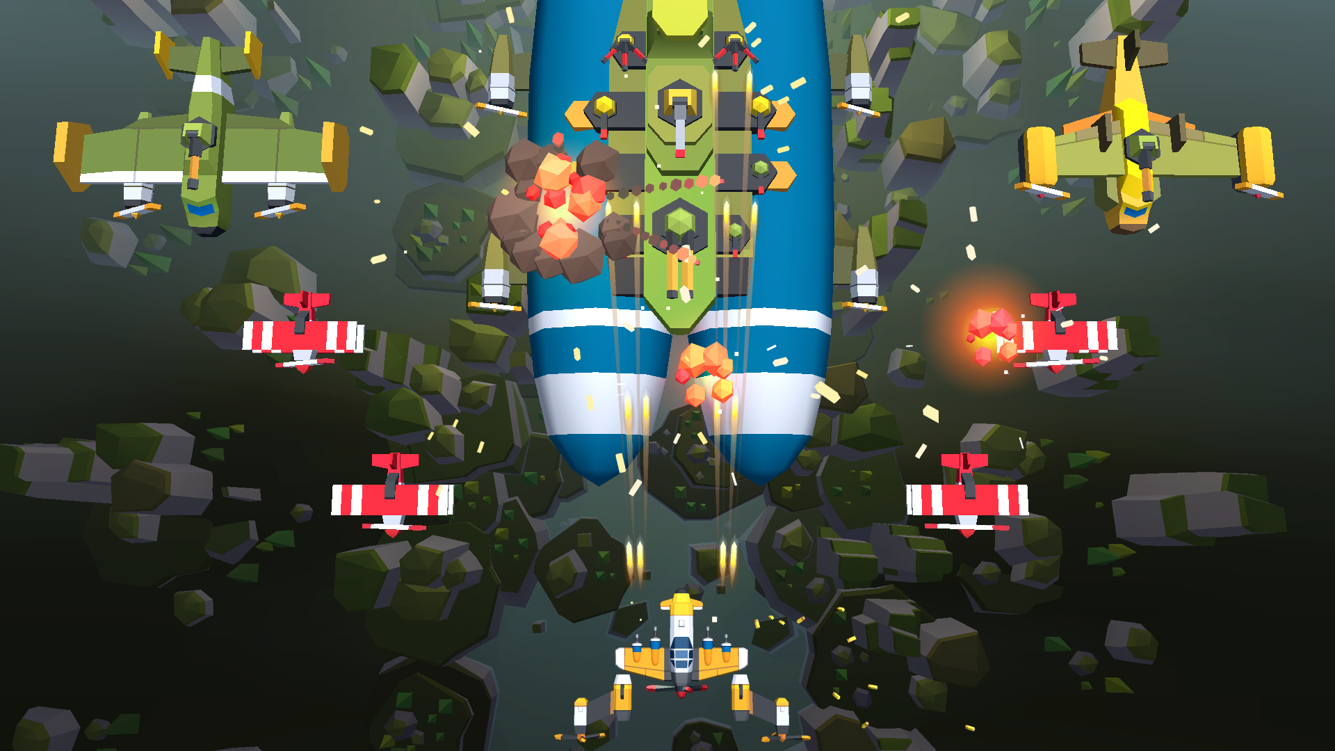 اسکرین شات 6 بازی Burning Sky: Aircraft Combat