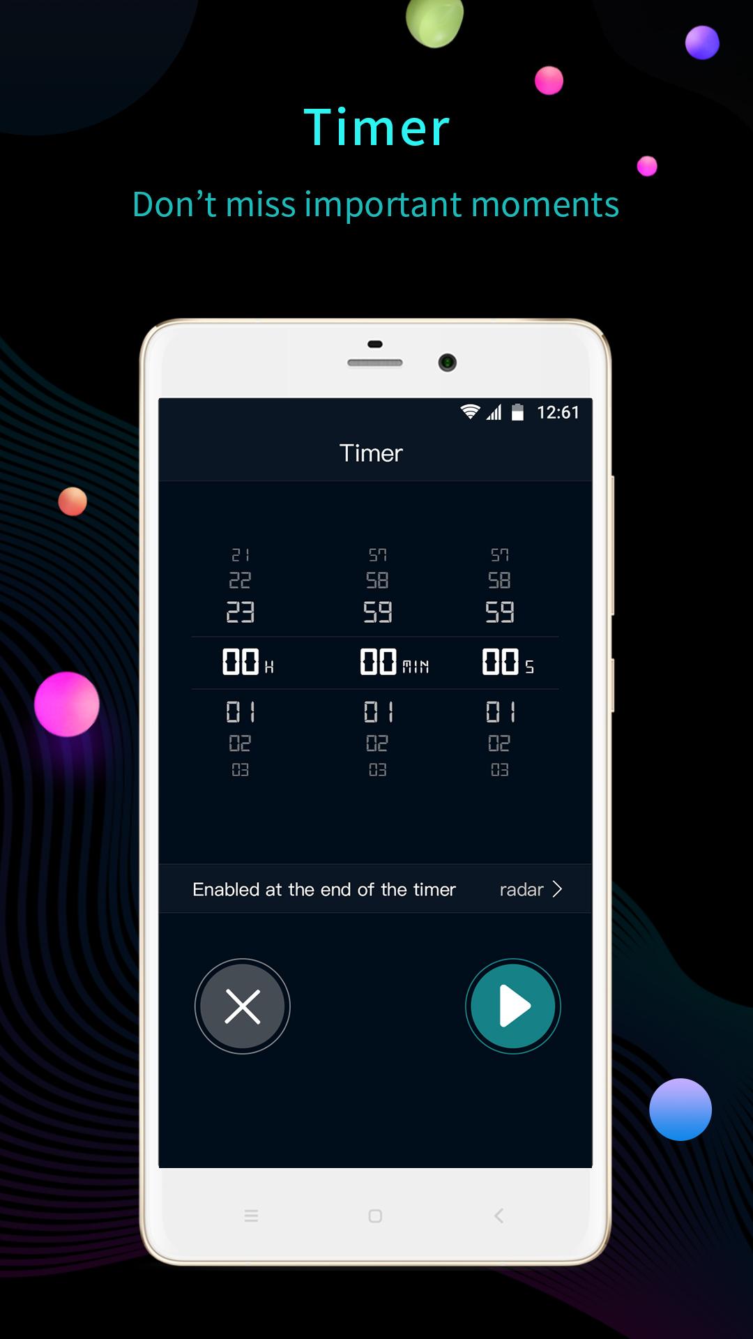 اسکرین شات 5 برنامه Digital clock widget
