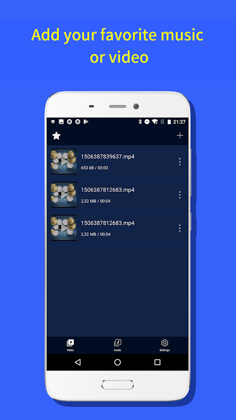 اسکرین شات 2 برنامه Audio Extractor-converter mp3