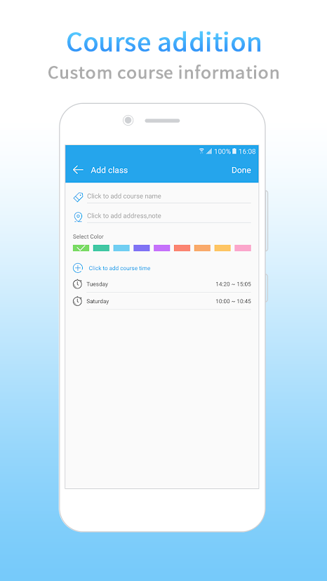 اسکرین شات 3 برنامه Schedule Planner