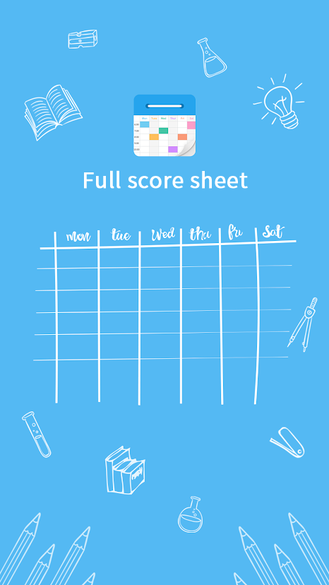 اسکرین شات 1 برنامه Schedule Planner