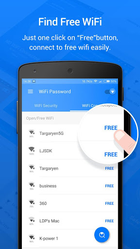 اسکرین شات 2 برنامه WiFi Password