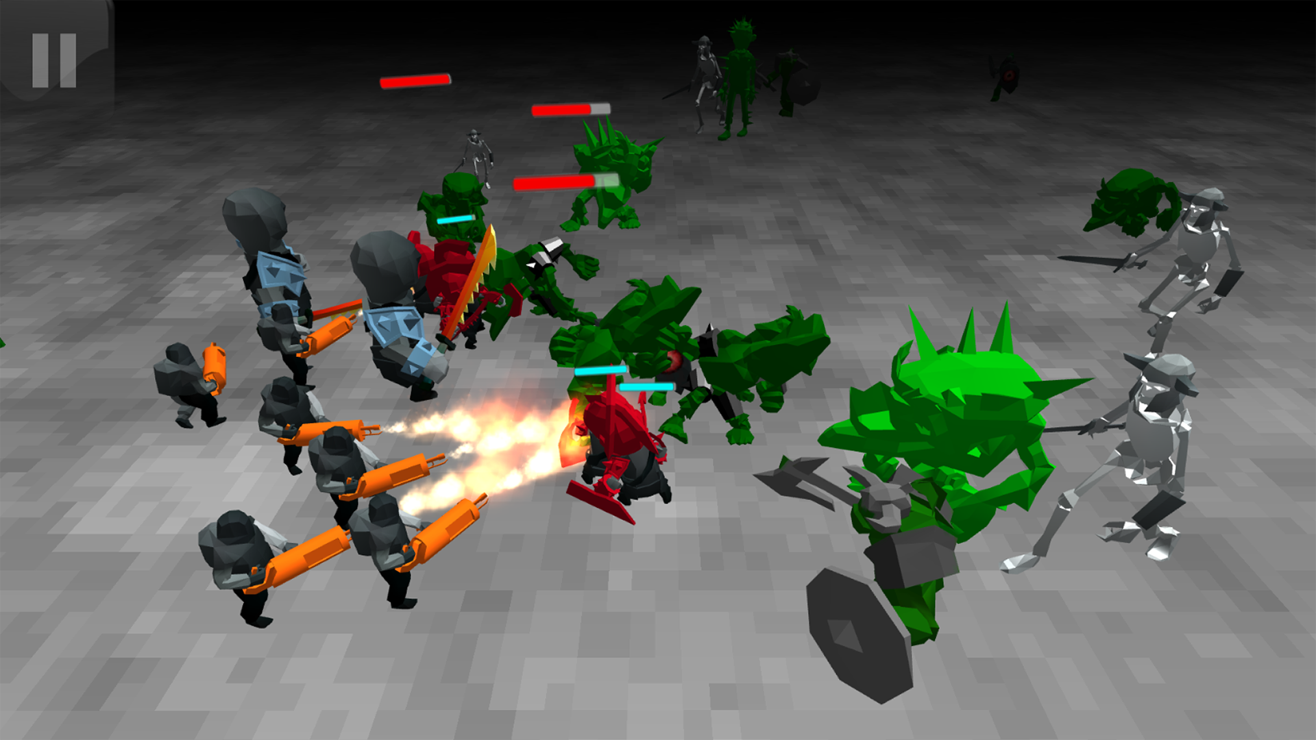 اسکرین شات 5 بازی Zombie Battle Simulator