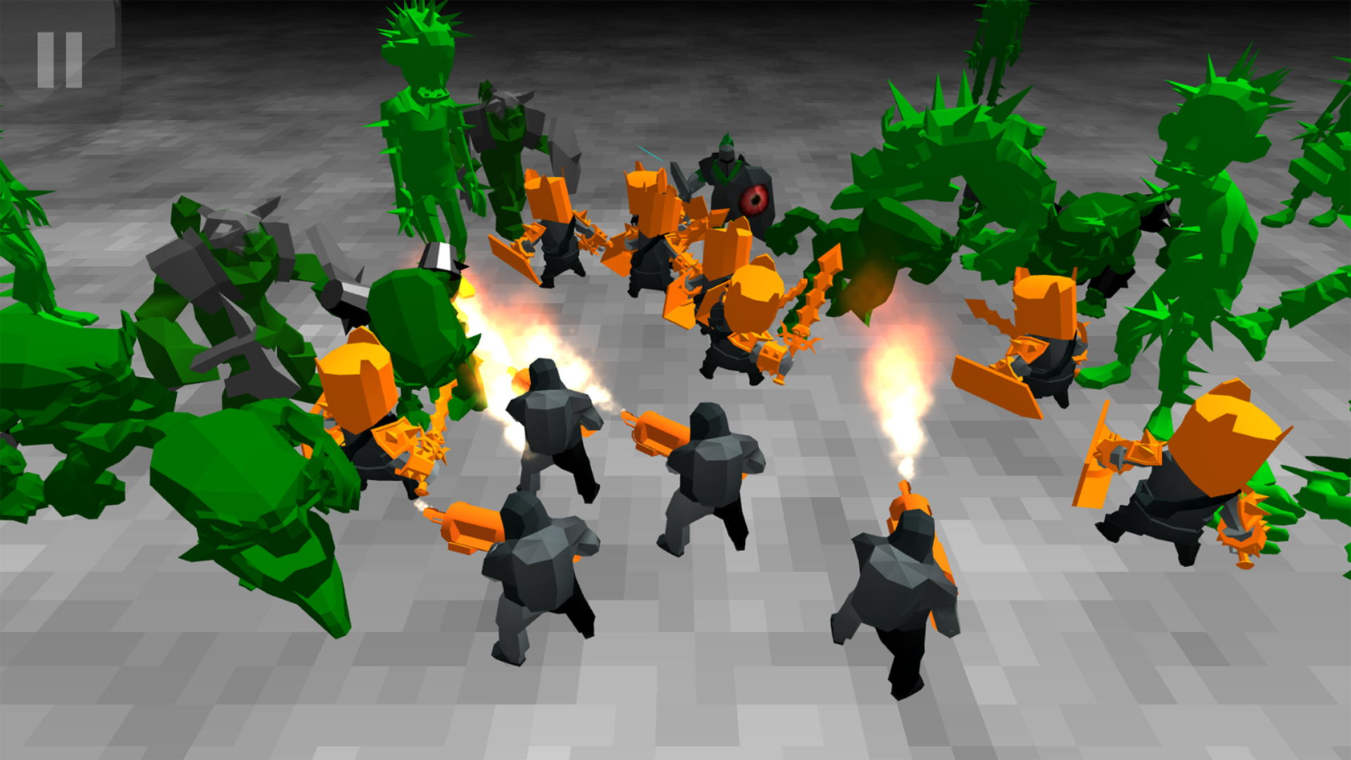 اسکرین شات 2 بازی Zombie Battle Simulator