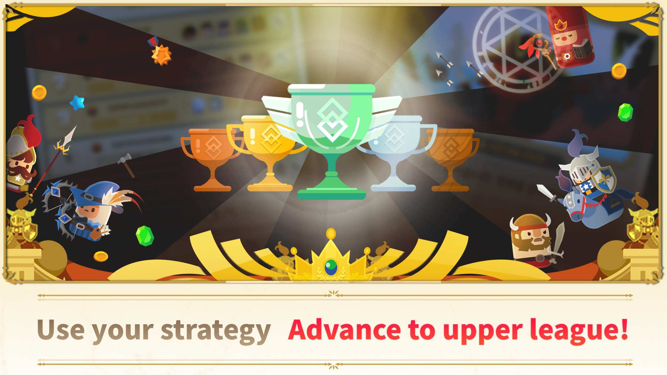 اسکرین شات 1 بازی Merge Tactics: Kingdom Defense