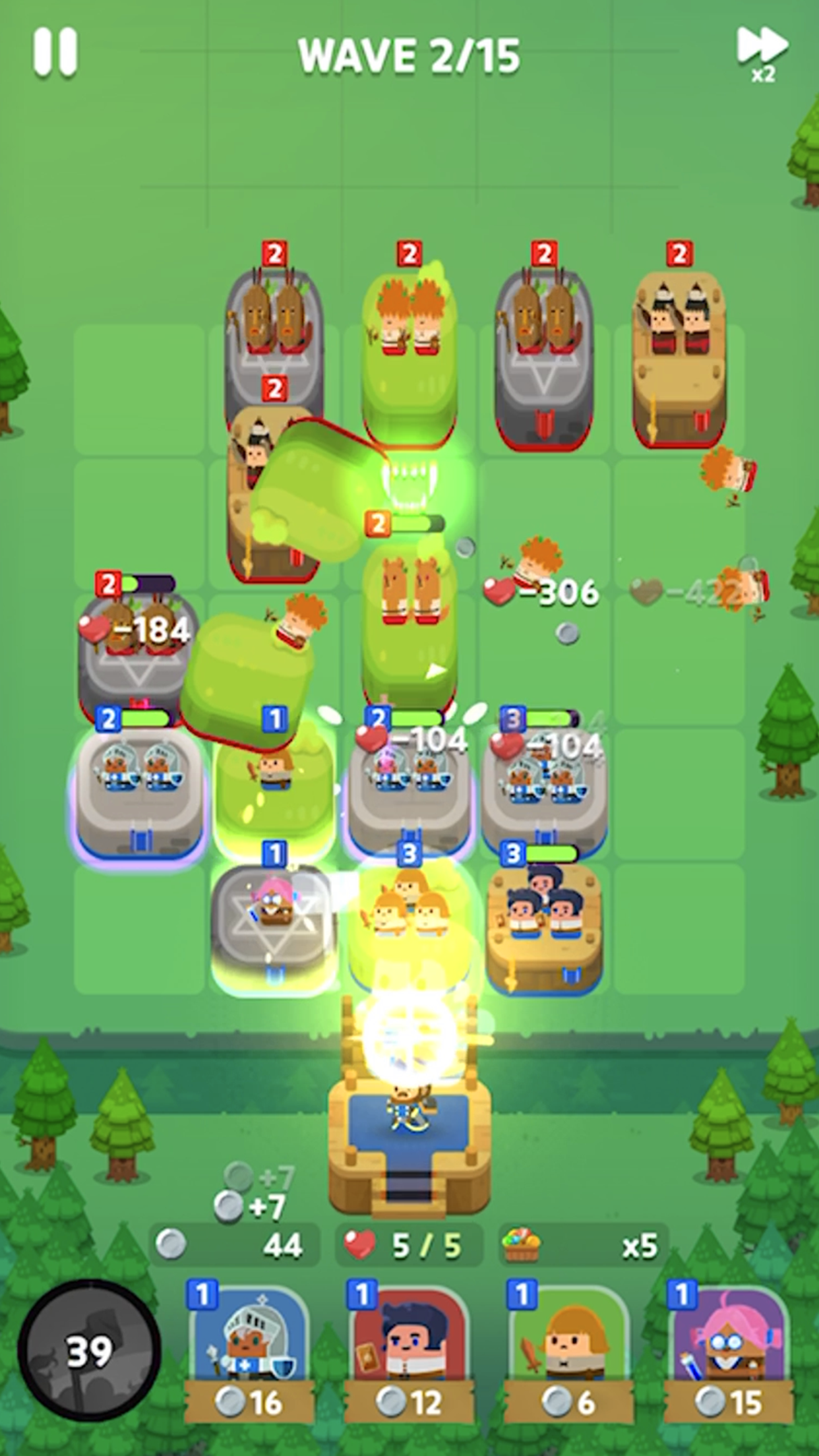 اسکرین شات 8 بازی Merge Tactics: Kingdom Defense