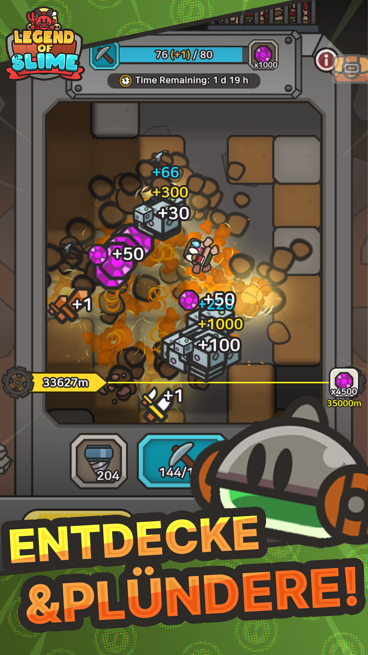 اسکرین شات 2 بازی Legend of Slime: Idle RPG War