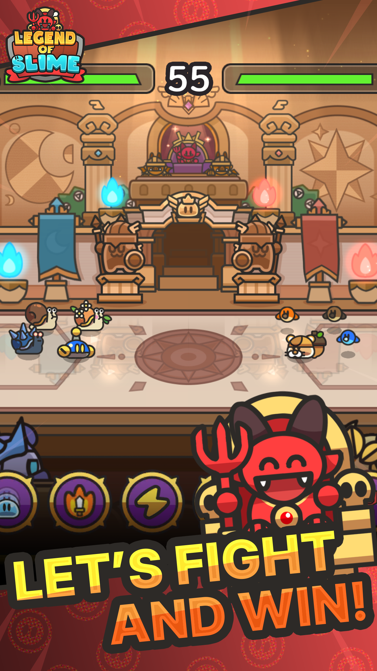 اسکرین شات 5 بازی Legend of Slime: Idle RPG