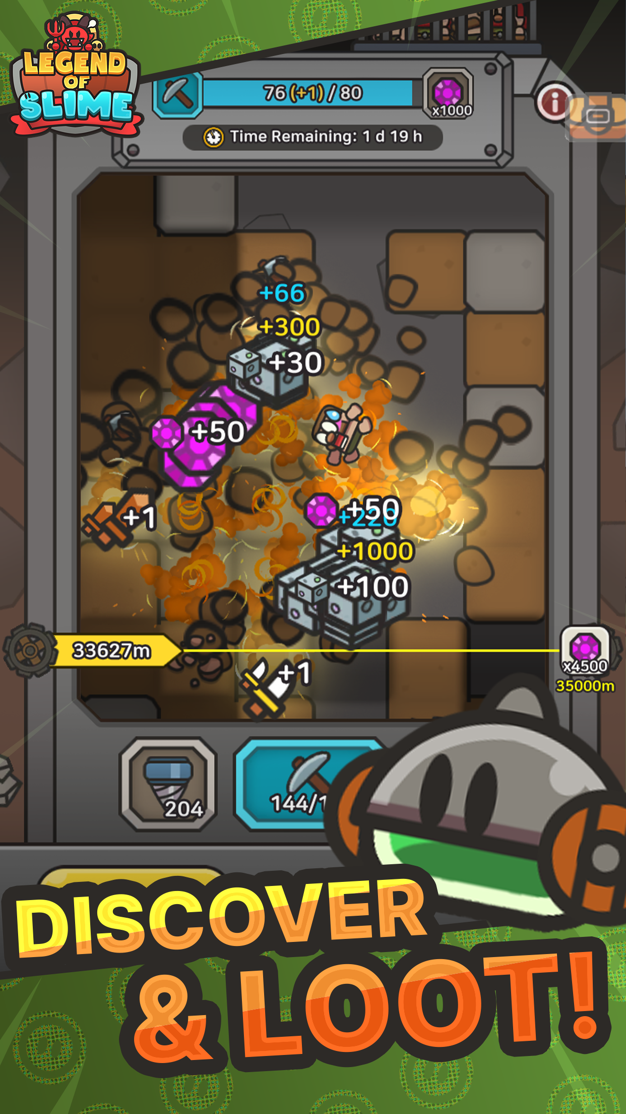 اسکرین شات 2 بازی Legend of Slime: Idle RPG