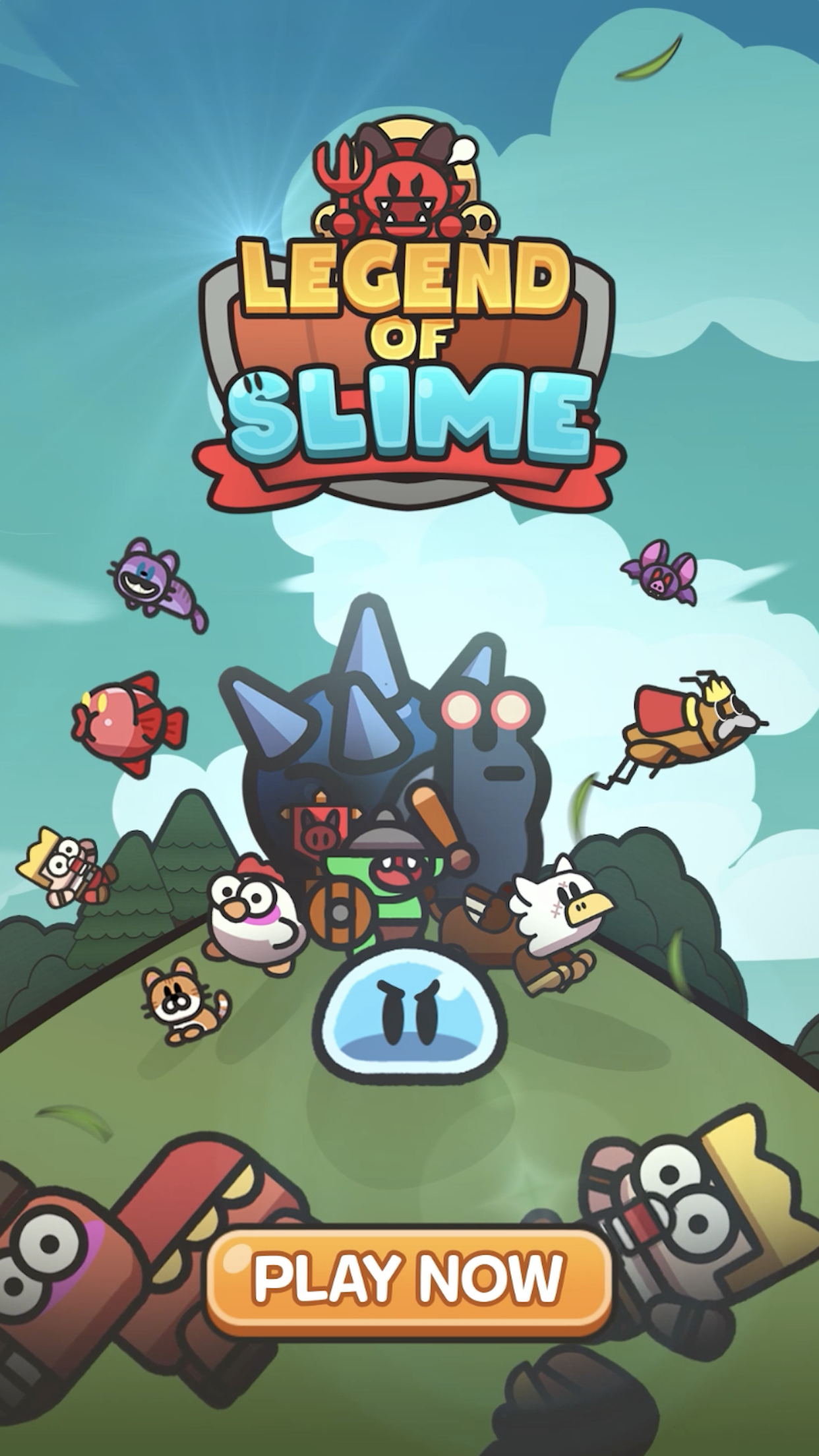 اسکرین شات 7 بازی Legend of Slime: Idle RPG