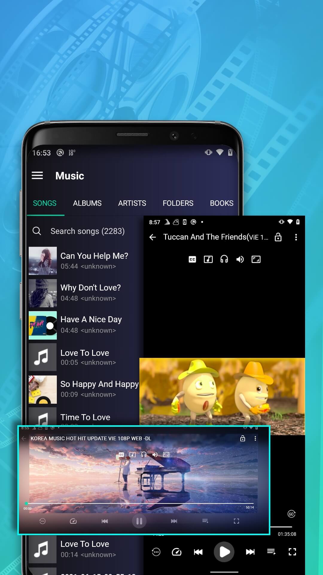 اسکرین شات 5 برنامه Video Player