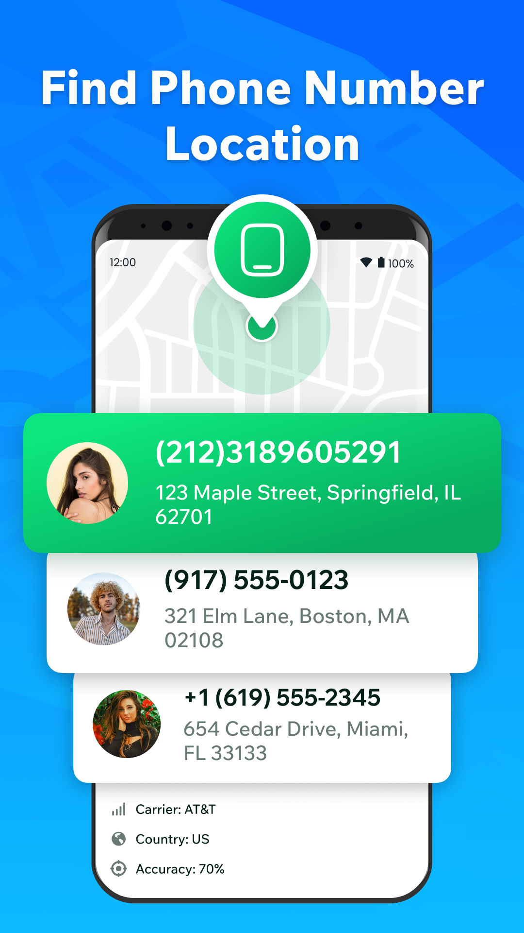اسکرین شات 3 برنامه Location Tracker Phone Tracker