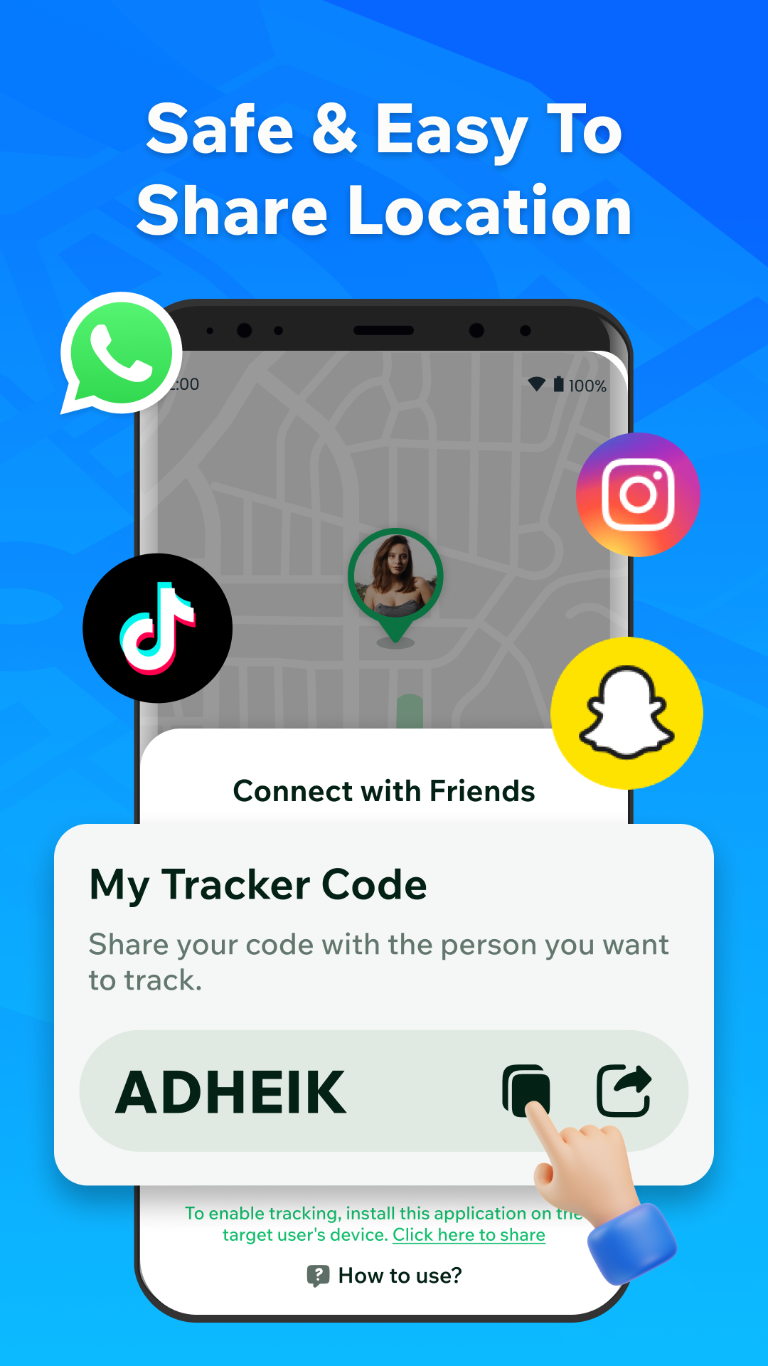 اسکرین شات 5 برنامه Location Tracker Phone Tracker