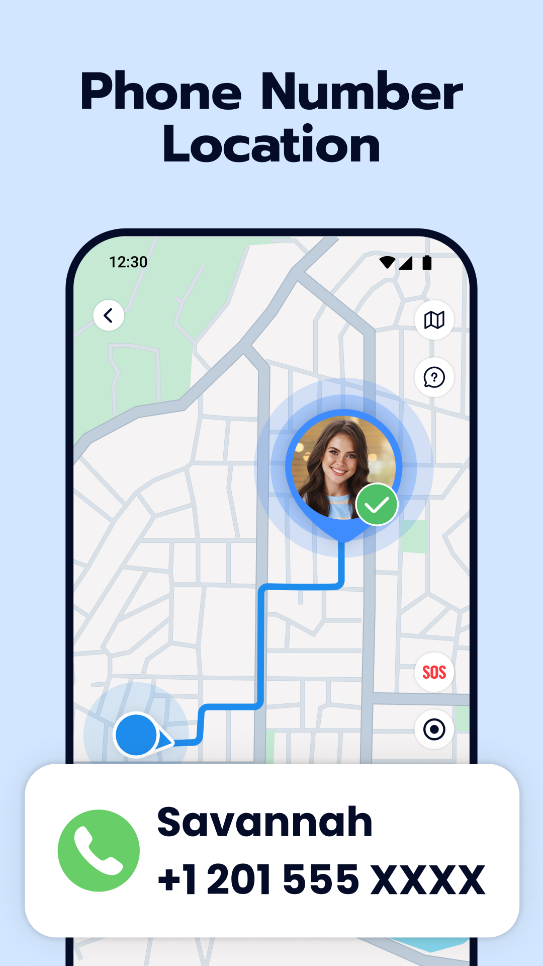 اسکرین شات 2 برنامه Family Locator, Tracking App