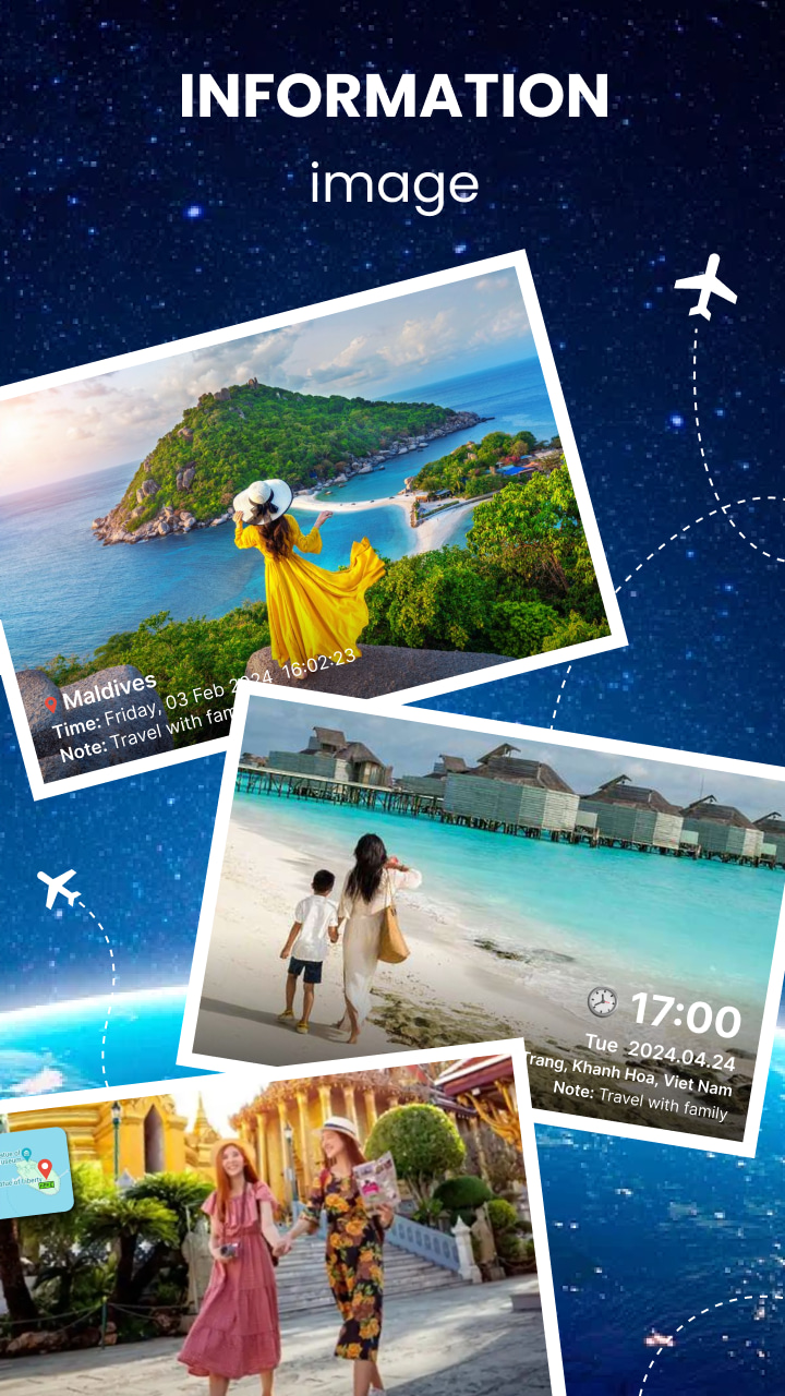 اسکرین شات 4 برنامه GPS Camera - GPS Map