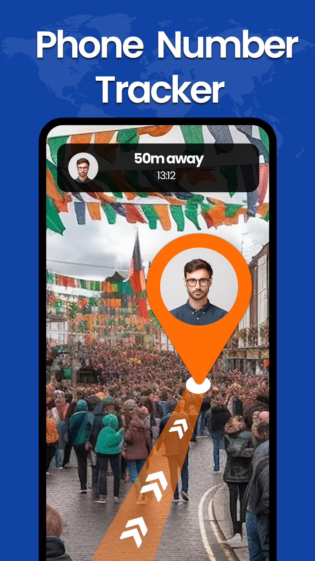 اسکرین شات 1 برنامه Phone Tracker - Number Locator