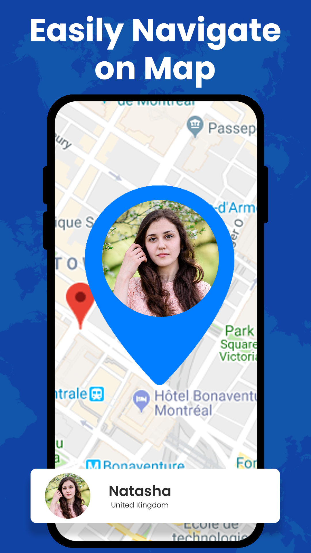 اسکرین شات 1 برنامه Phone Tracker - Number Locator
