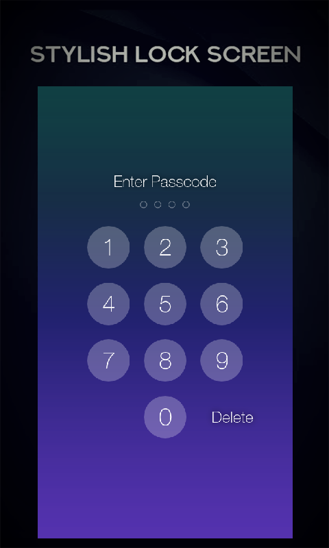 اسکرین شات 4 برنامه Ronaldo Lock Screen