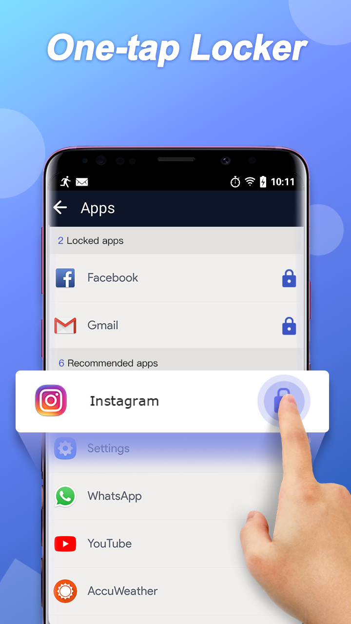 اسکرین شات 2 برنامه AppLock