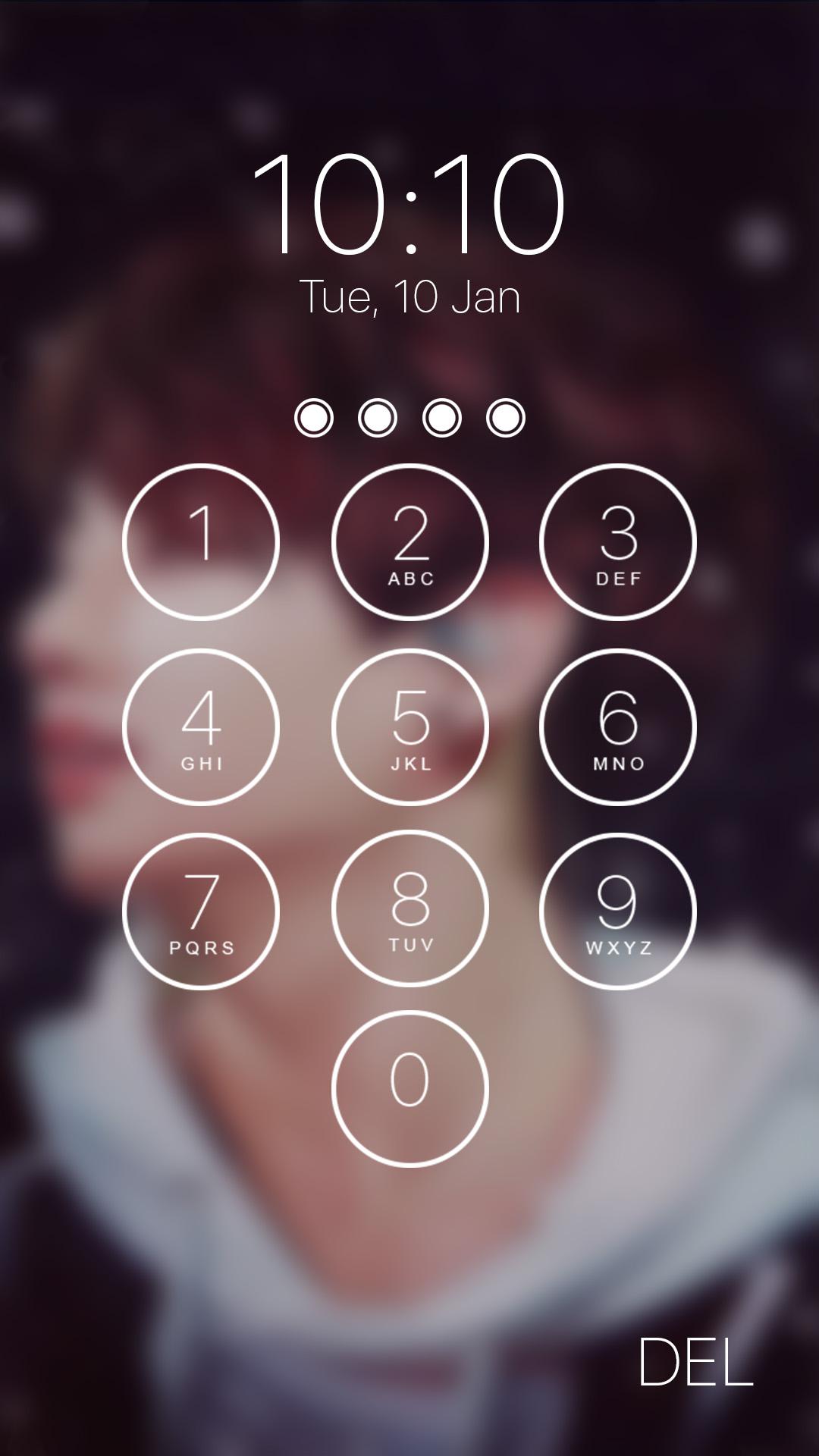 اسکرین شات 4 برنامه kpop lock screen