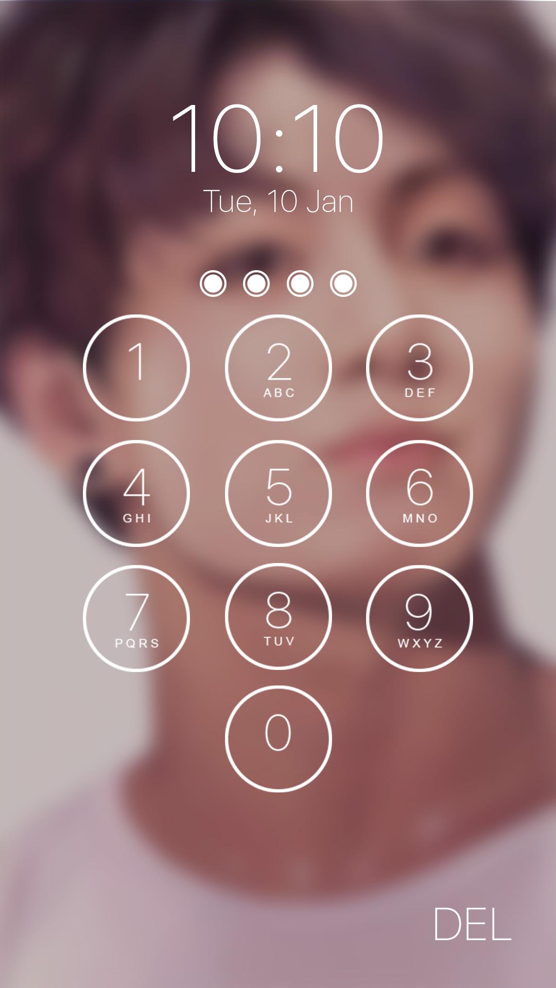 اسکرین شات 5 برنامه kpop lock screen