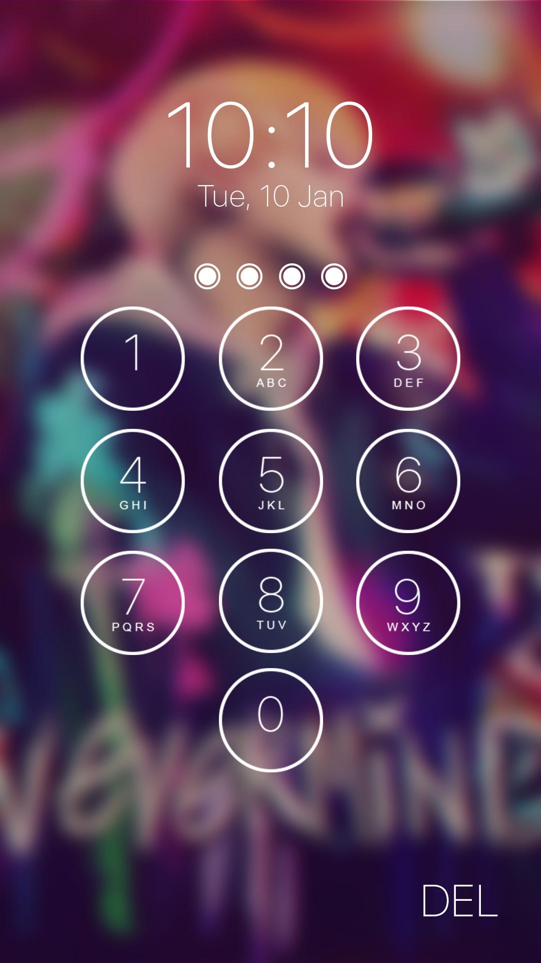 اسکرین شات 6 برنامه kpop lock screen
