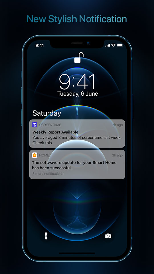اسکرین شات 4 برنامه iphone 14 Lock screen
