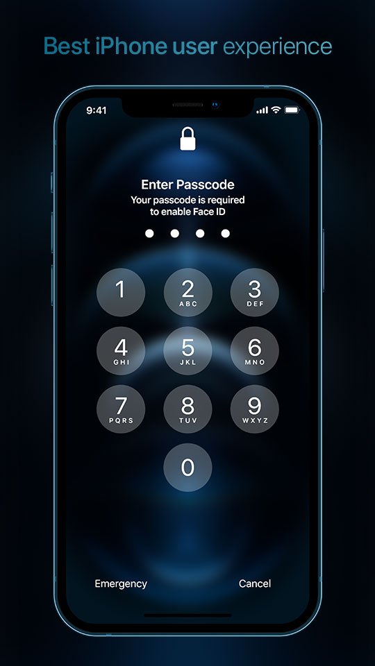 اسکرین شات 7 برنامه iphone 14 Lock screen
