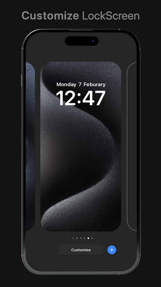 اسکرین شات 4 برنامه iphone 15 Lock Screen