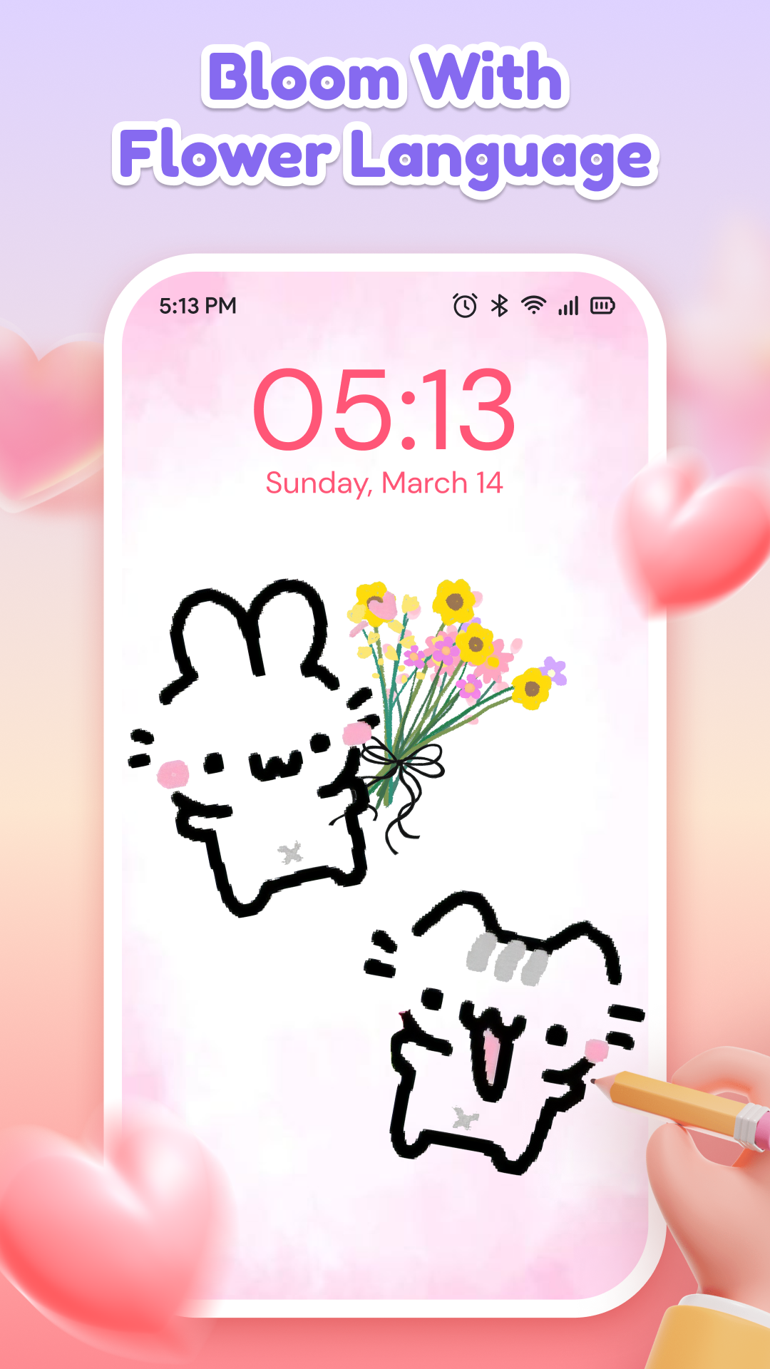 اسکرین شات 3 برنامه Skizz - Lockscreen Drawing