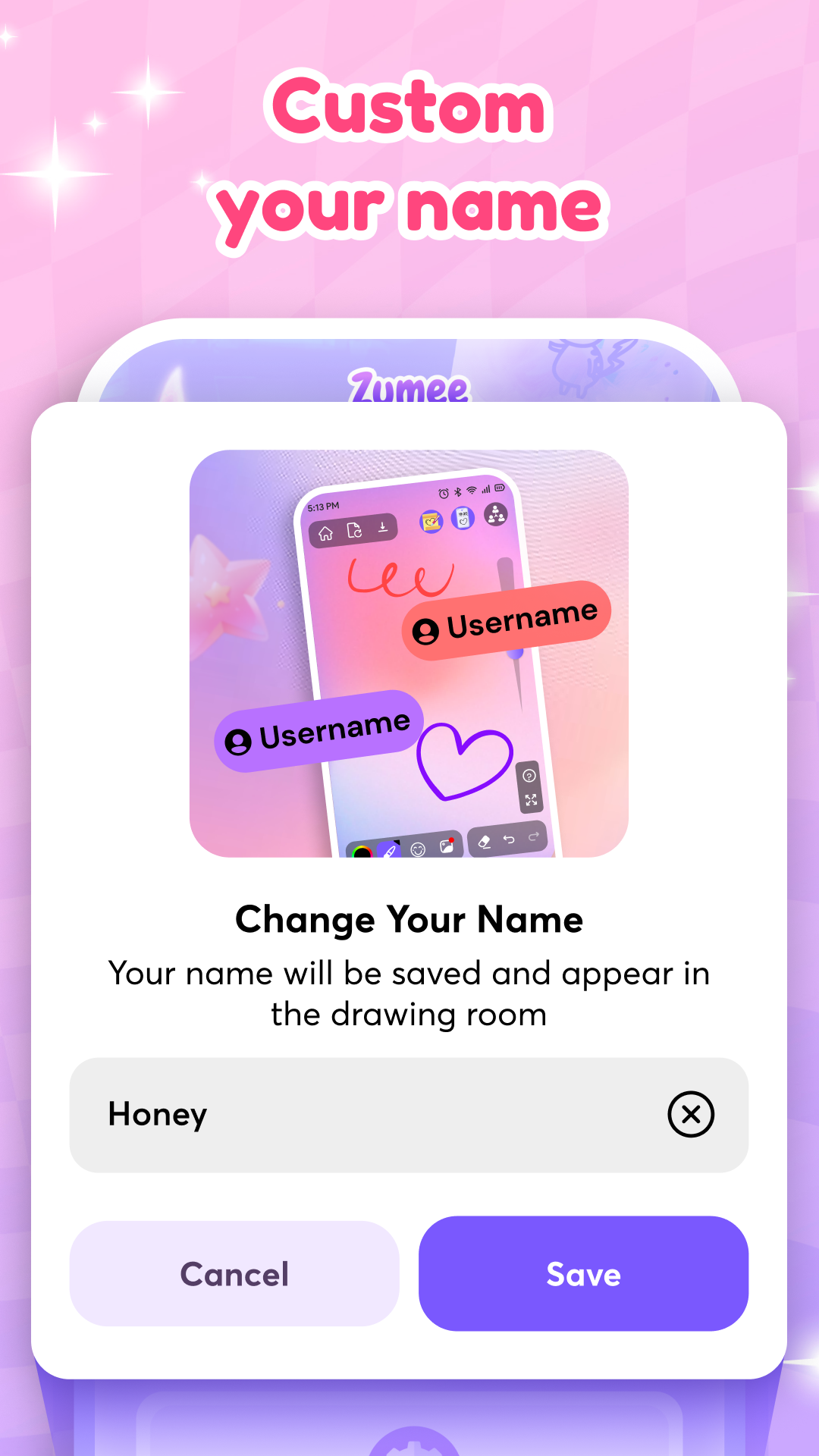 اسکرین شات 7 برنامه Zumee - LockScreen Drawing