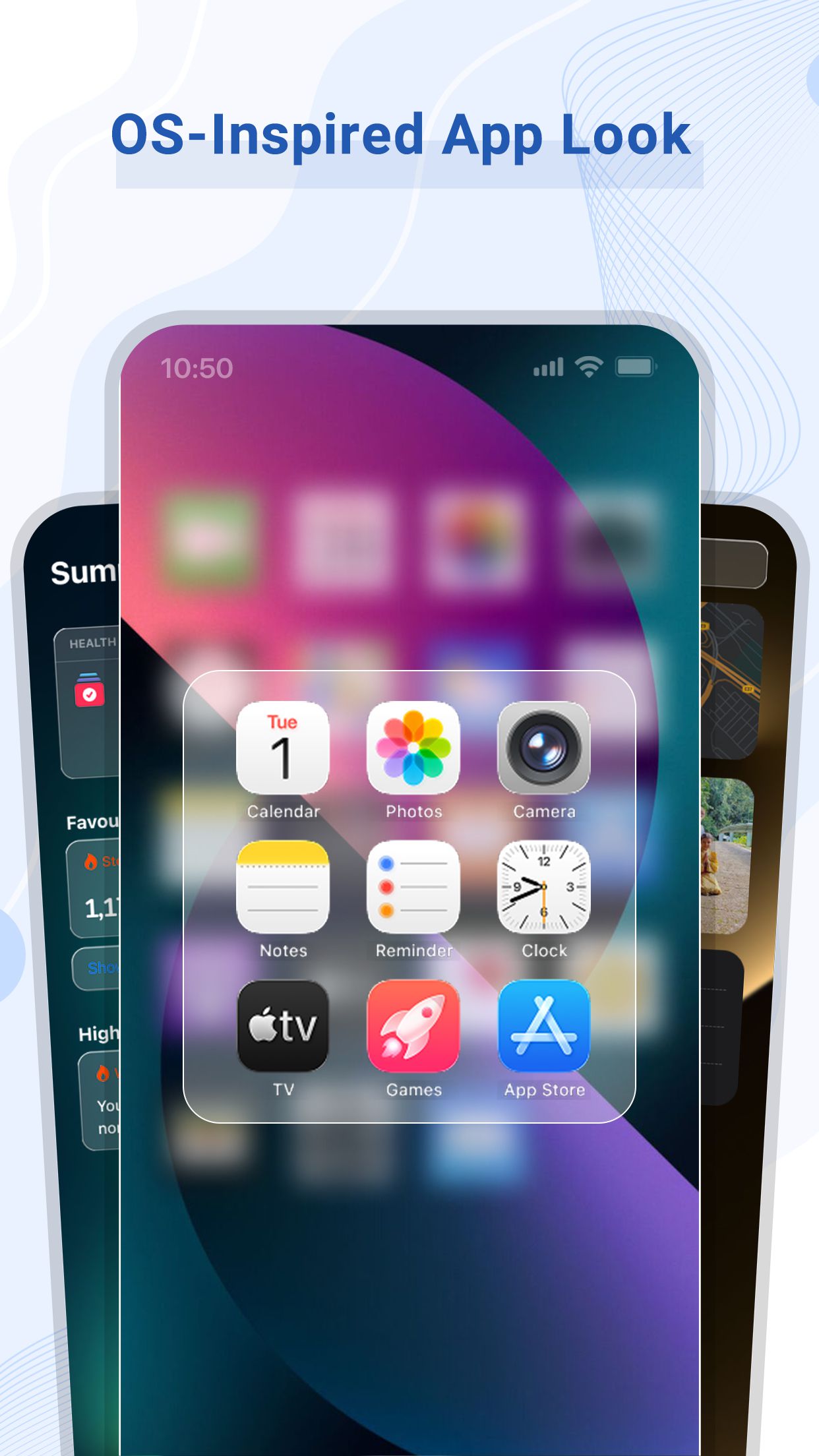 اسکرین شات 5 برنامه iOS Launcher 26 - iLauncher