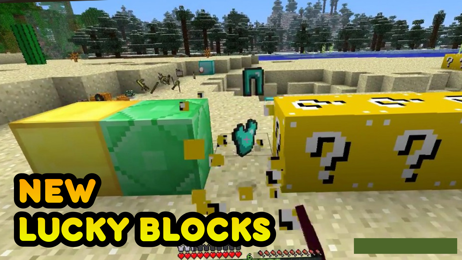 اسکرین شات 1 برنامه Lucky Block Addon for MC