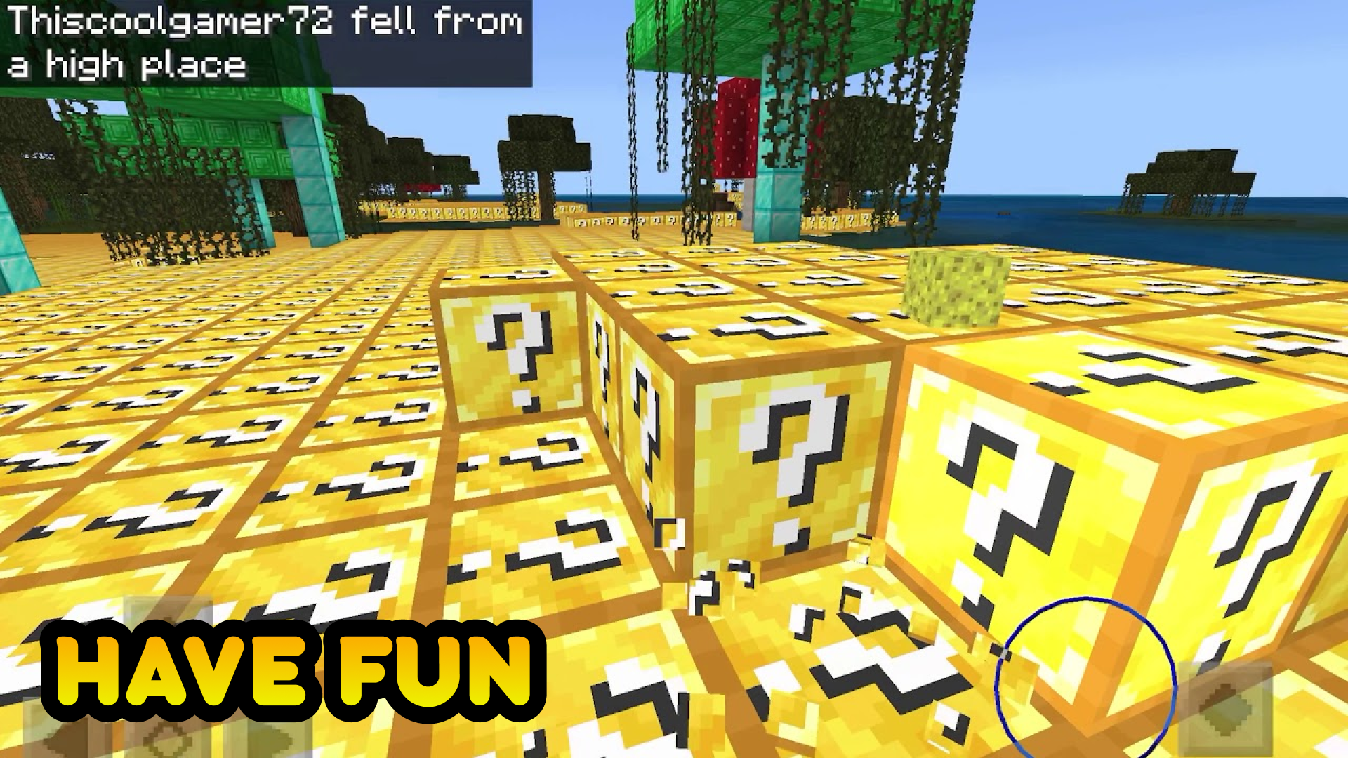 اسکرین شات 3 برنامه Lucky Block Addon for MC