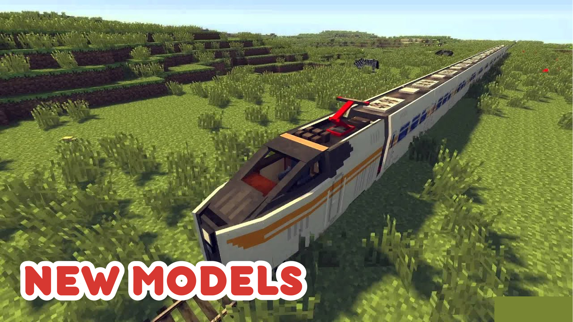 اسکرین شات 3 برنامه Trains mod for minecraft pe