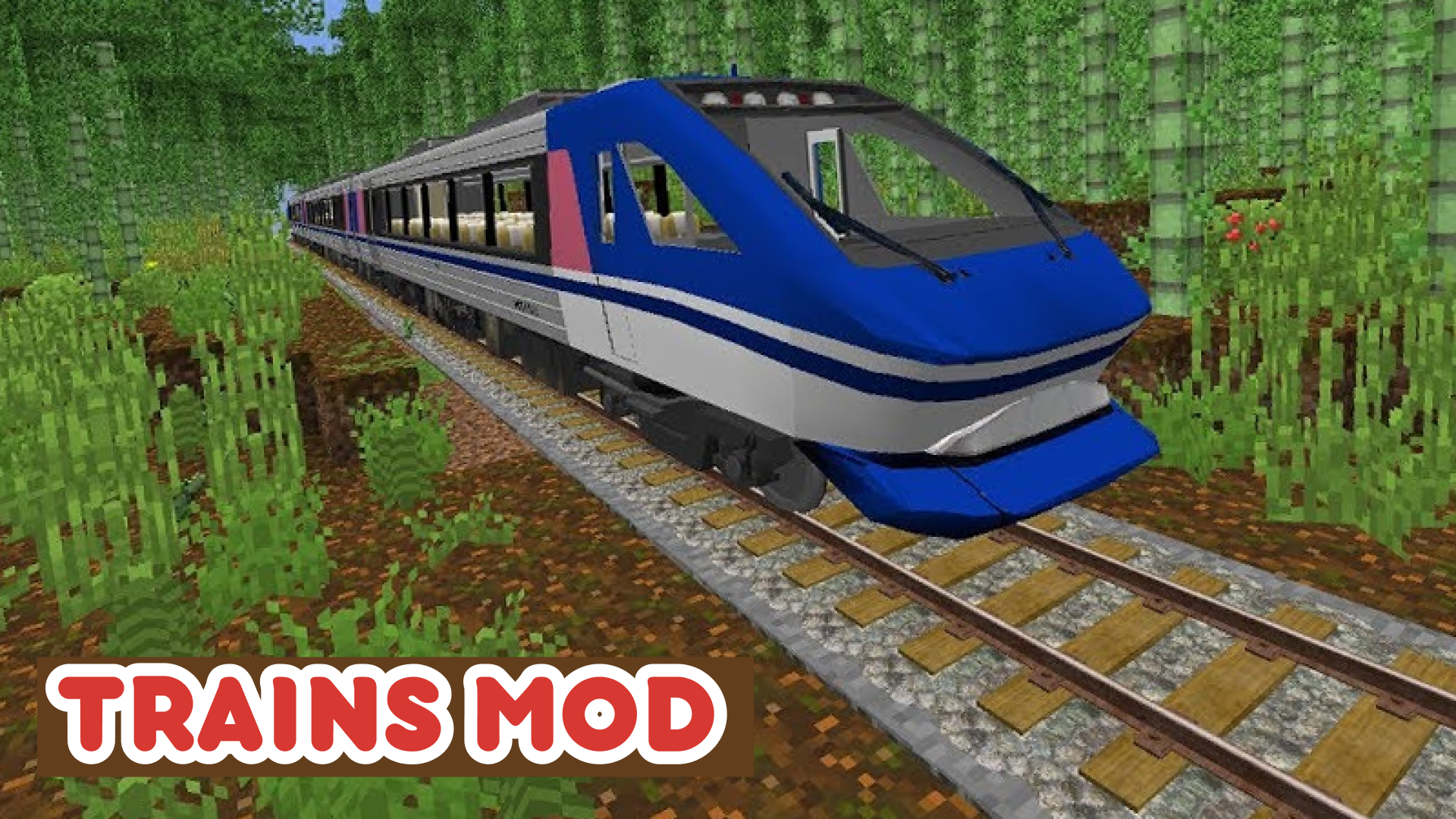 اسکرین شات 1 برنامه Trains mod for minecraft pe
