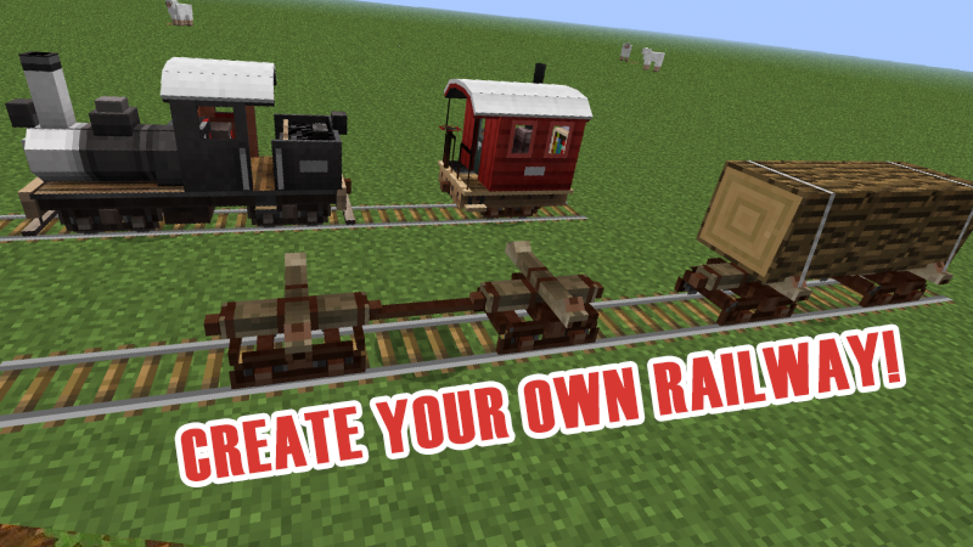 اسکرین شات 2 برنامه Trains mod for minecraft pe