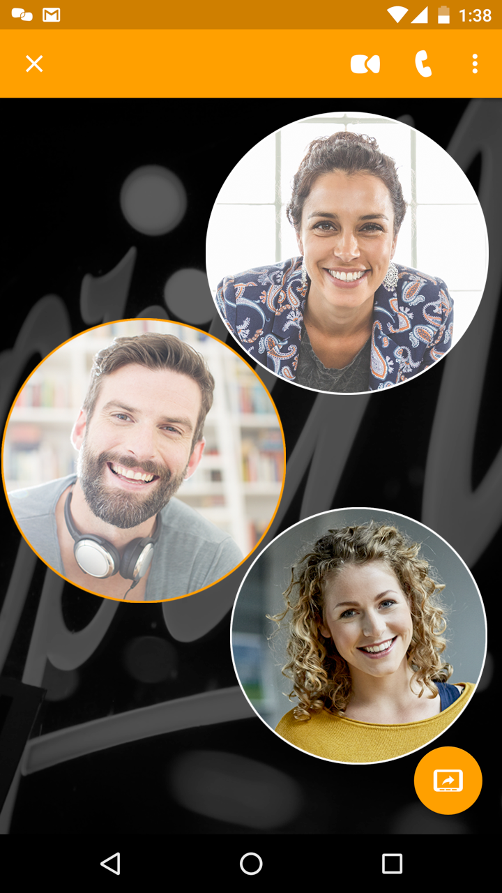اسکرین شات 3 برنامه join.me - Simple Meetings