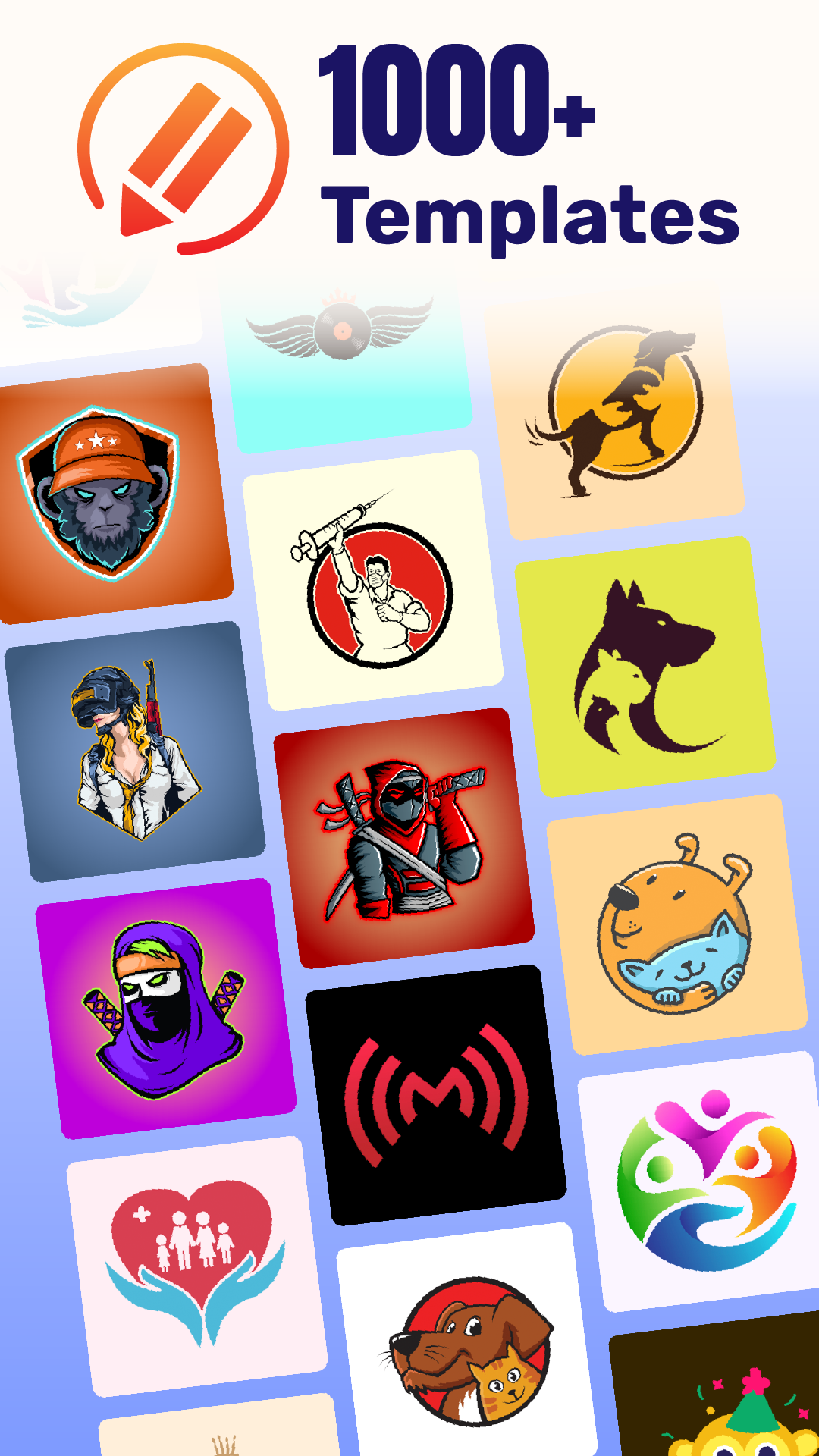 اسکرین شات 1 برنامه Logo Maker and Logo Creator
