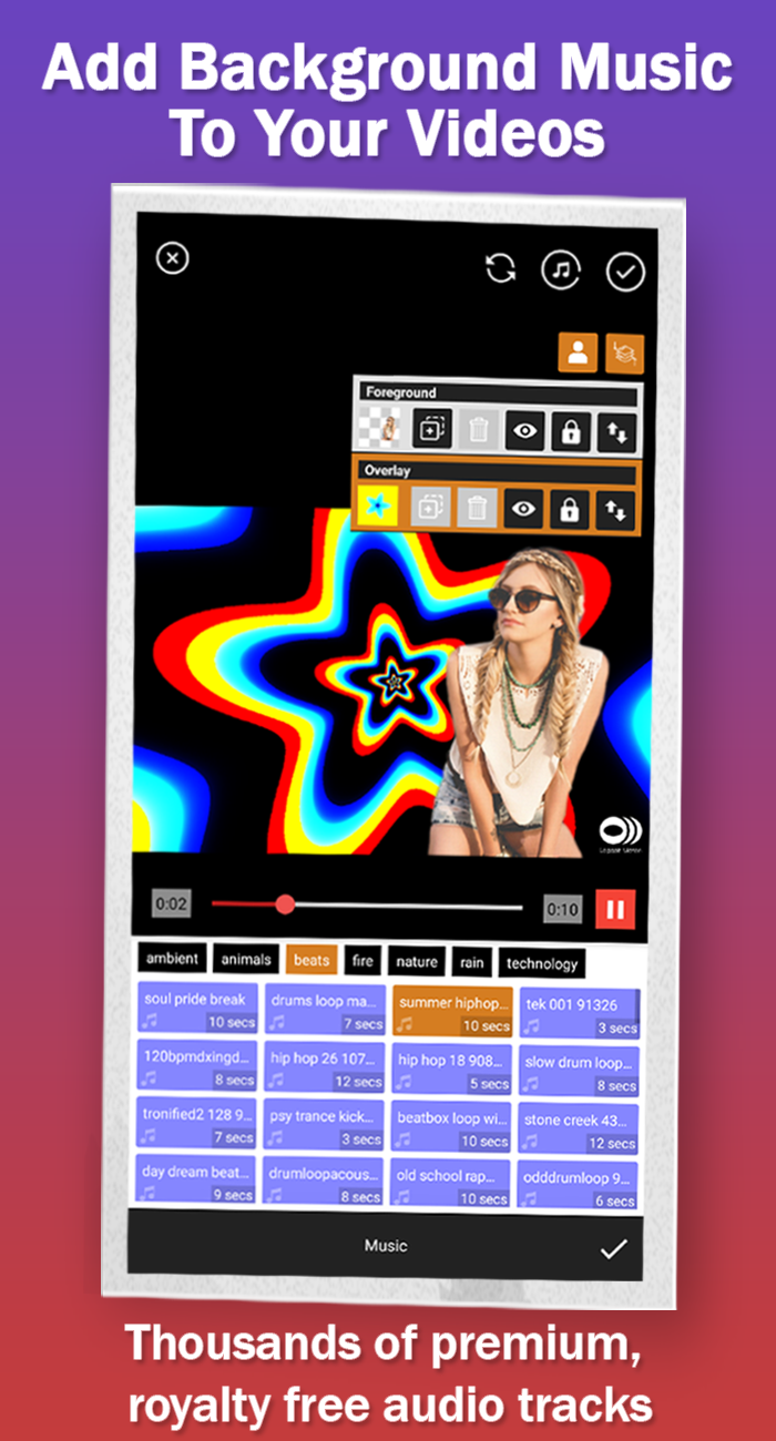 اسکرین شات 5 برنامه Live Photos: Animation Maker
