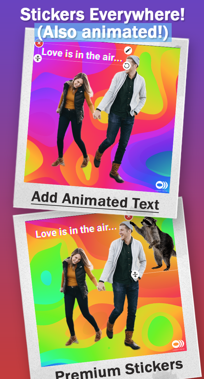 اسکرین شات 3 برنامه Live Photos: Animation Maker