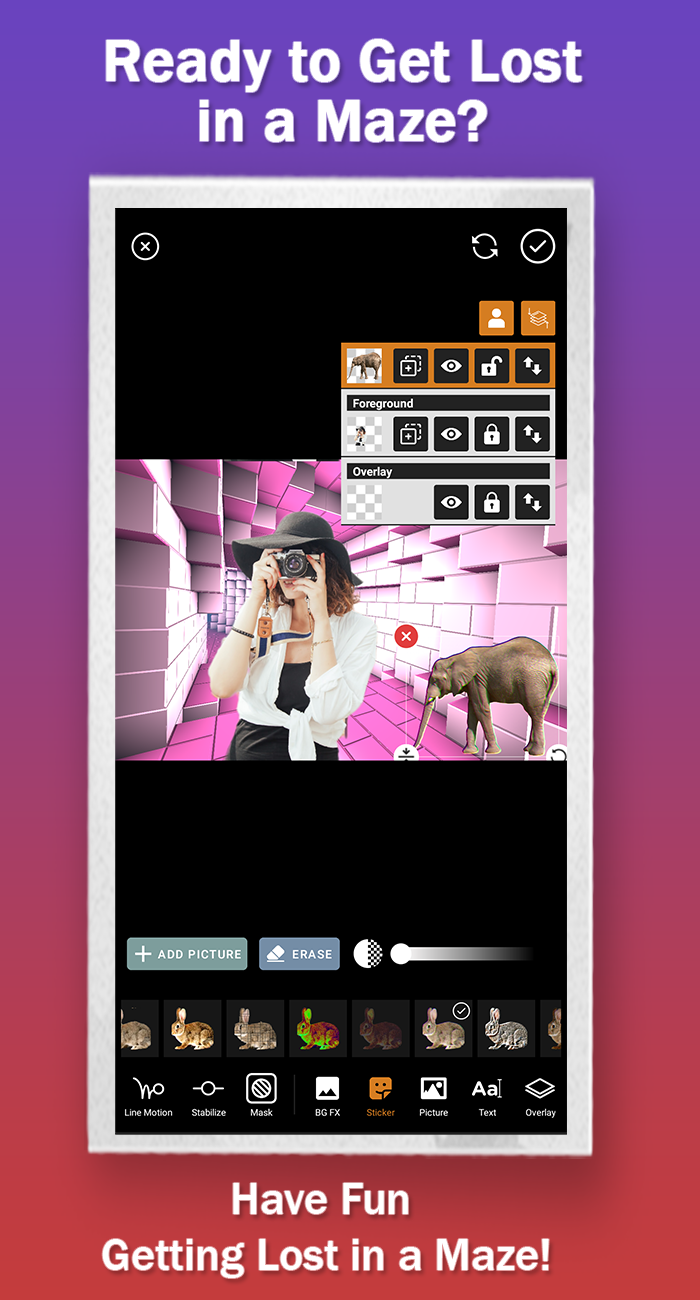 اسکرین شات 7 برنامه Live Photos: Animation Maker