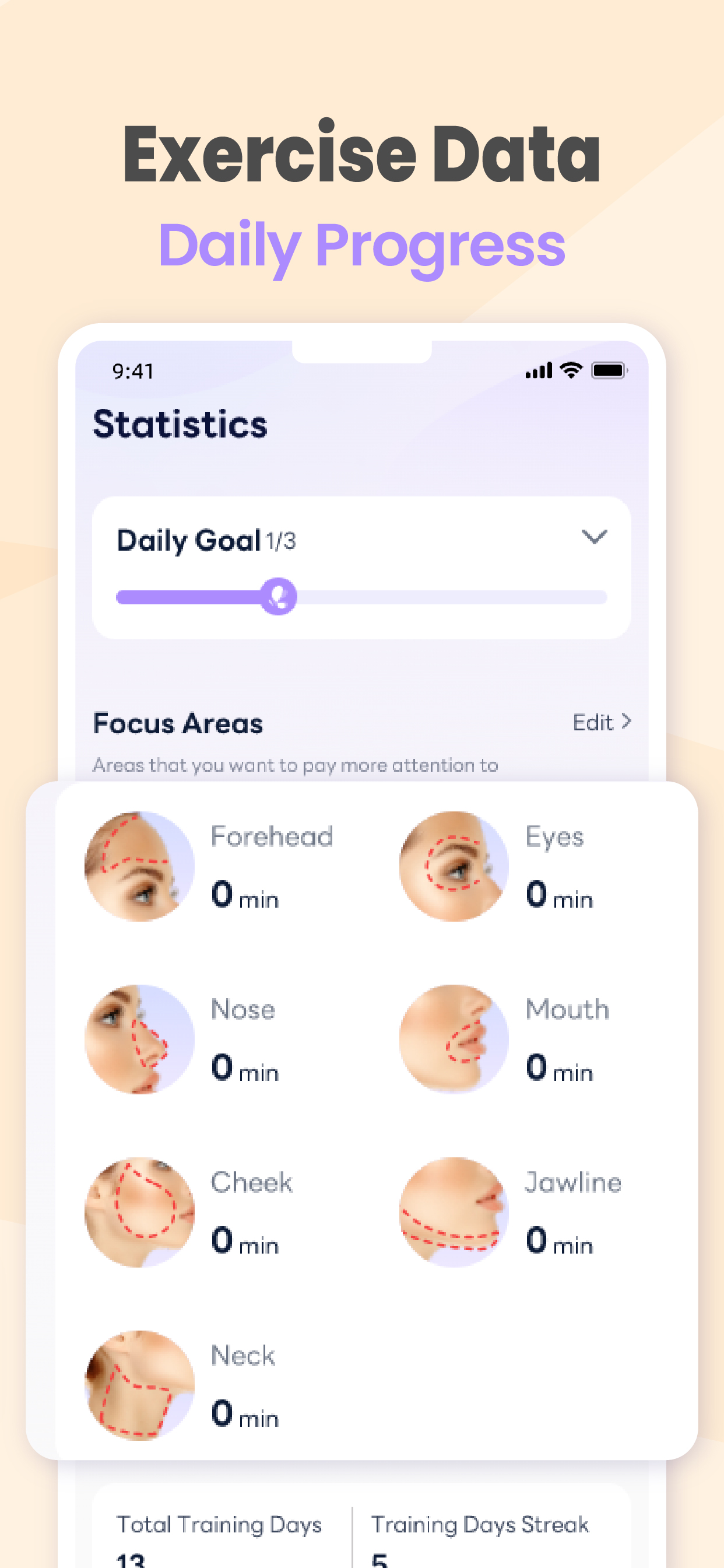اسکرین شات 6 برنامه FaceYogi® - Face Yoga Exercise