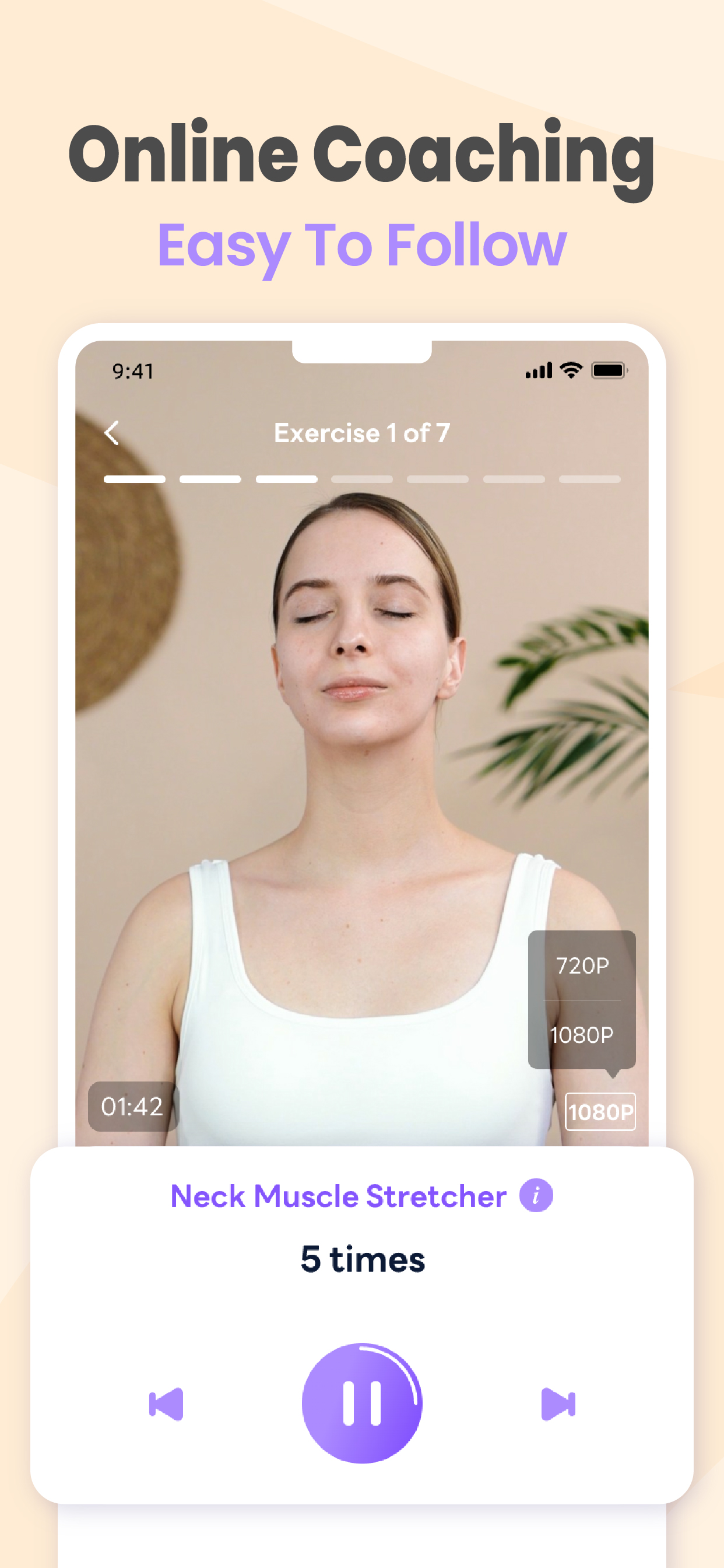 اسکرین شات 4 برنامه FaceYogi® - Face Yoga Exercise