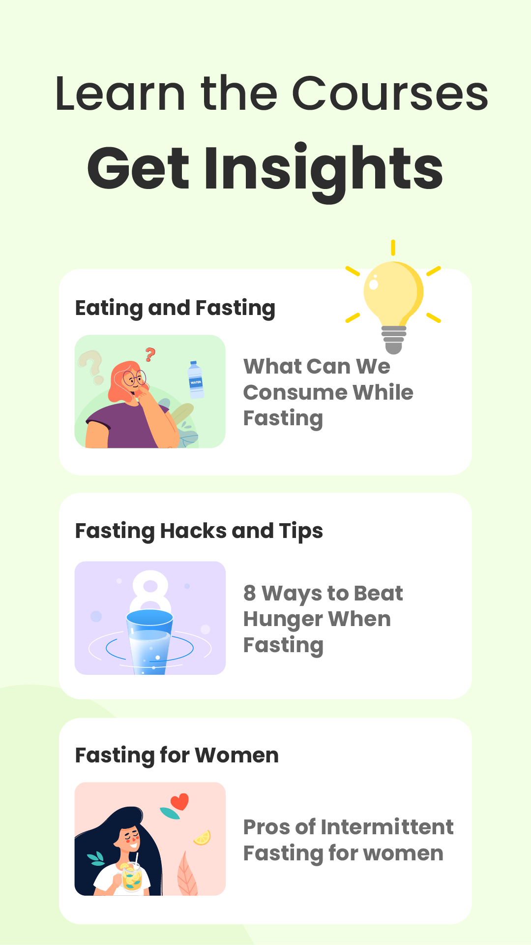 اسکرین شات 5 برنامه Fastin: Intermittent Fasting
