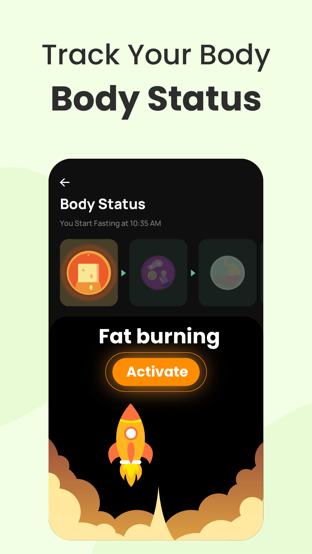 اسکرین شات 4 برنامه Fastin: Intermittent Fasting