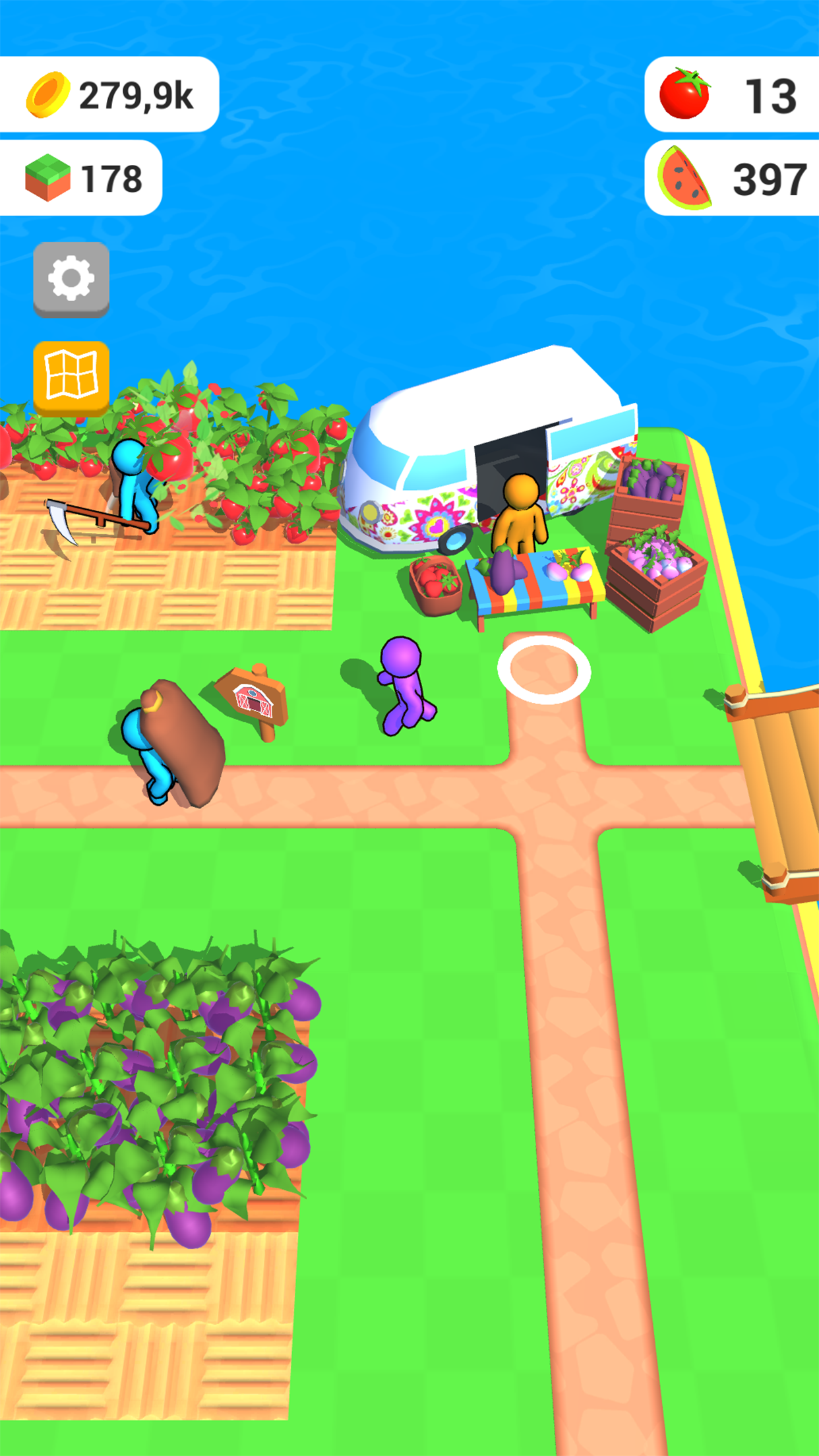 اسکرین شات 2 بازی Farm Land - Farming life game