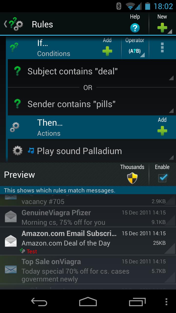 اسکرین شات 7 برنامه ProfiMail Go - email client
