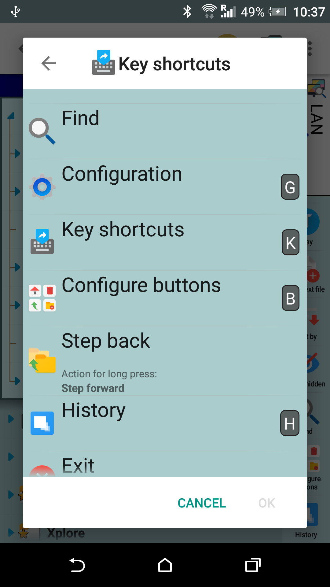 اسکرین شات 7 برنامه X-plore File Manager
